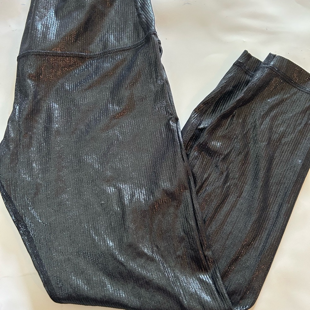 Lululemon High Shine Black Leggings